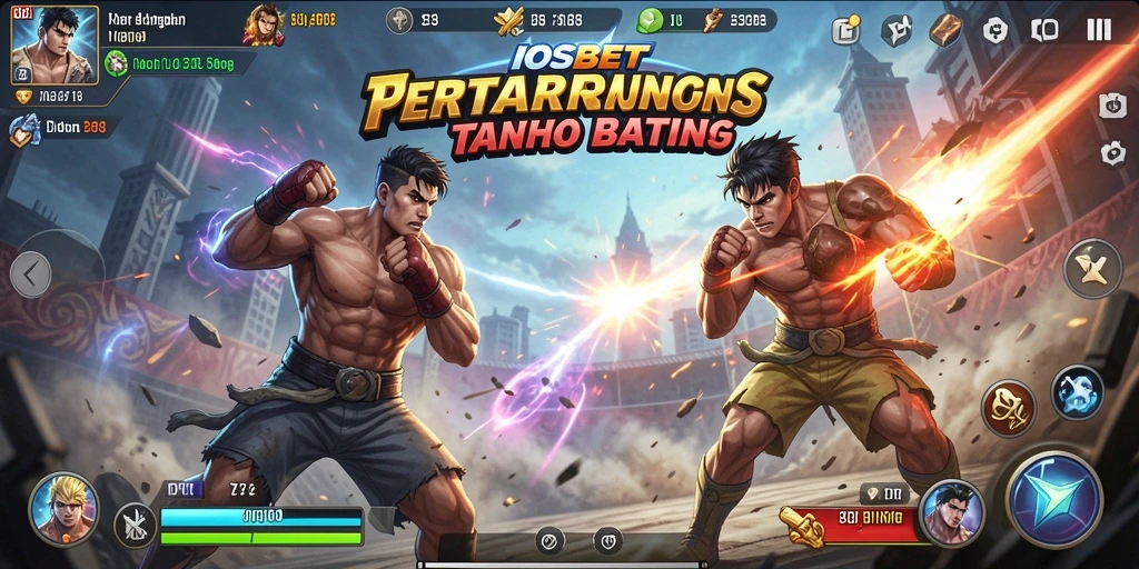 Screenshot dari gameplay <strong>IOSBET</strong> yang penuh aksi dan pertarungan seru.