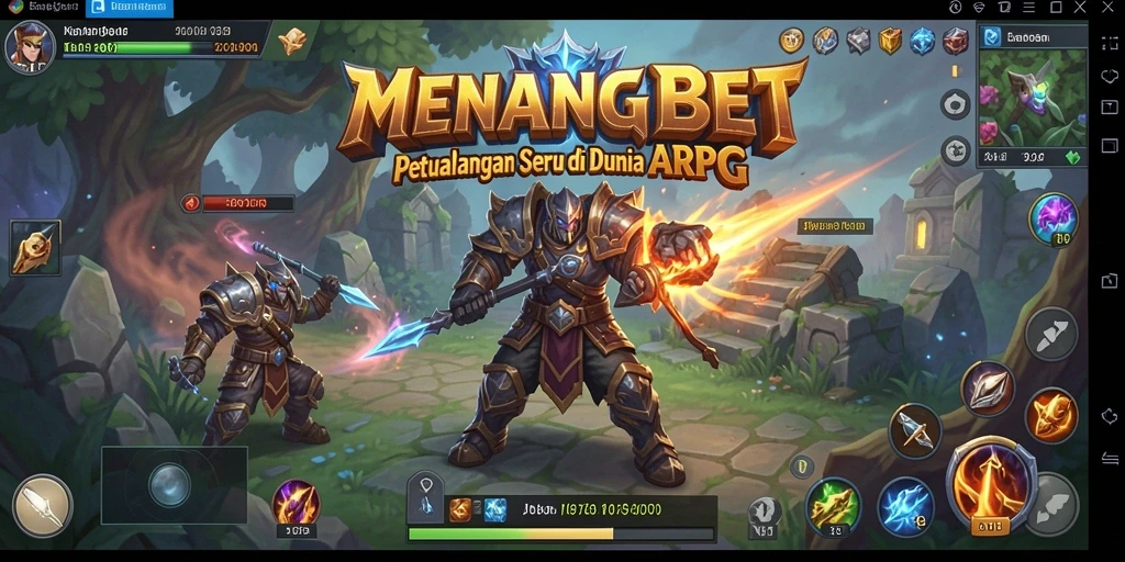 Tampilan gameplay seru di MENANGBET dengan aksi pertarungan luar biasa.