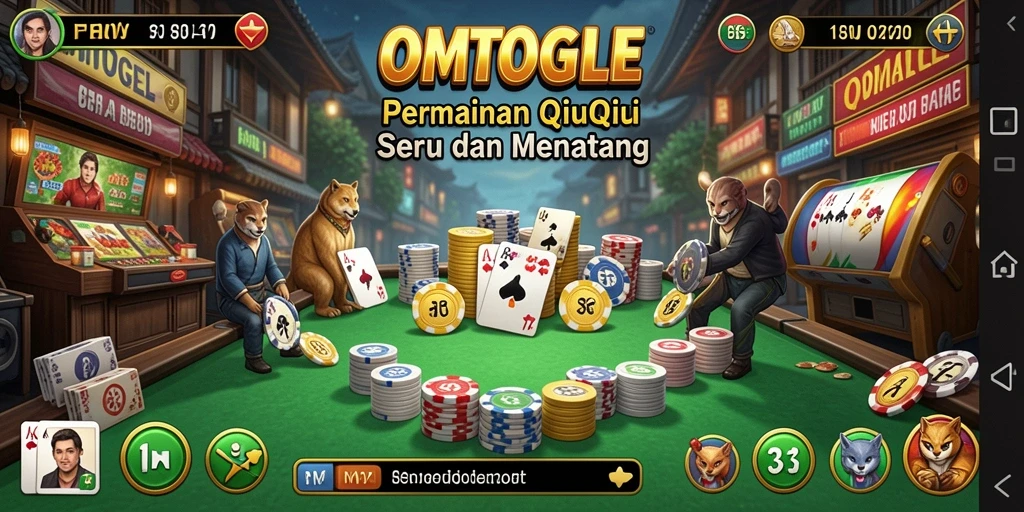 Tampilan gameplay menarik dari OMTOGEL QiuQiu.