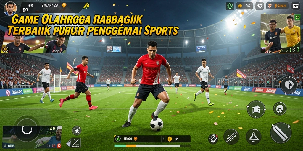Tampilan gameplay SINAR123 yang menghibur dan penuh aksi olahraga.