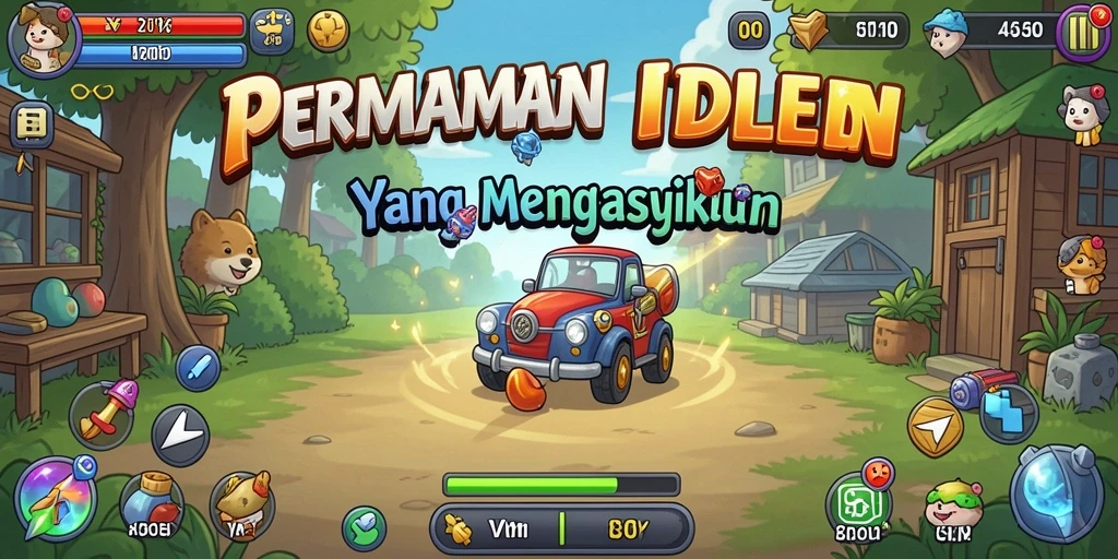 Screenshot gameplay VM108 menampilkan aksi Idle yang menarik.